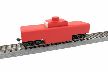 HO Scale Model Railroad Track Cleaning Car
