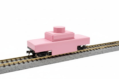 N Scale Model Railroad Track Cleaning Car