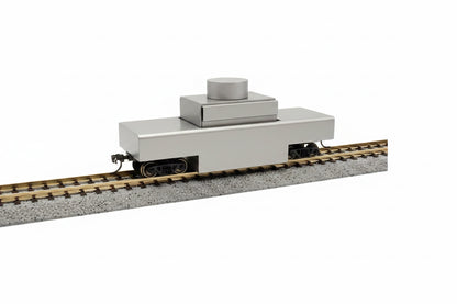 N Scale Model Railroad Track Cleaning Car