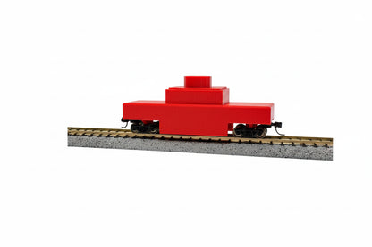N Scale Model Railroad Track Cleaning Car