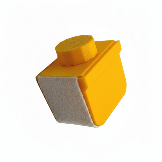 N Scale Model Railroad Track cleaning block