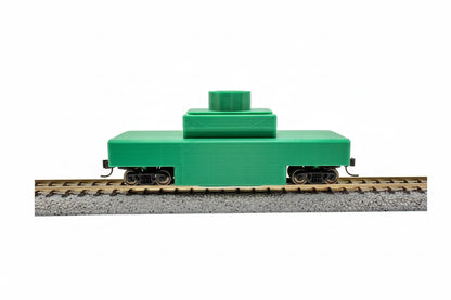 N Scale Model Railroad Track Cleaning Car