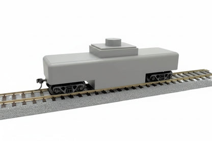 HO Scale Model Railroad Track Cleaning Car
