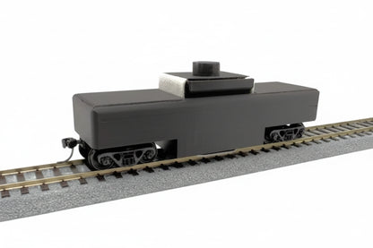 HO Scale Model Railroad Track Cleaning Car